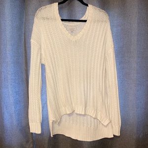 Cream knit sweater (LUCKY BRAND)